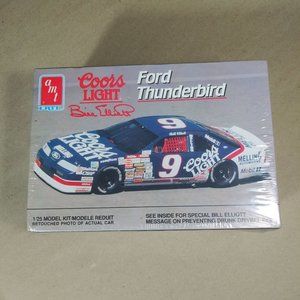 Bill Elliott 1991 ERTL Coors Light Ford Thunderbird 1/25 Scale Model Kit NIB